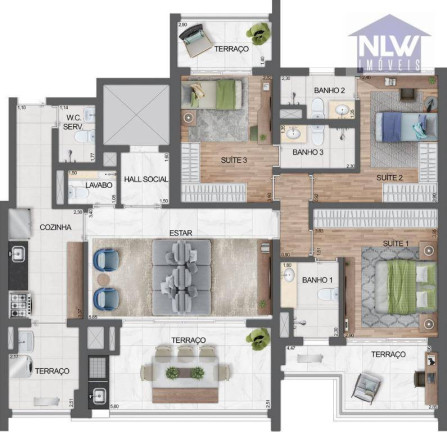 Apartamento com 4 Quartos à Venda, 181 m² em Vila Mariana - São Paulo