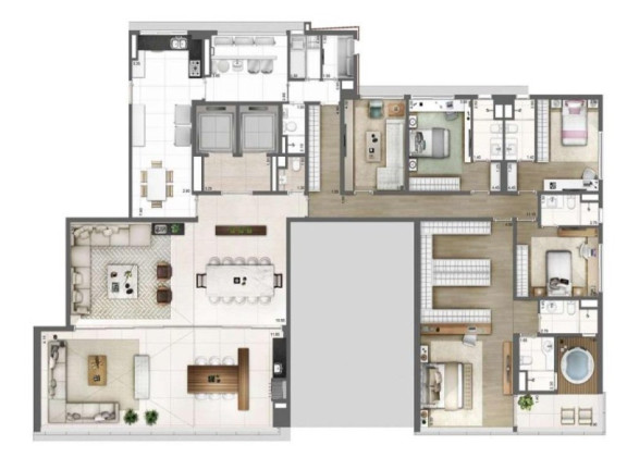 Imagem Apartamento com 4 Quartos à Venda, 343 m² em Itaim - São Paulo Imagem Apartamento com 4 Quartos à Venda, 343 m² em Itaim - São Paulo