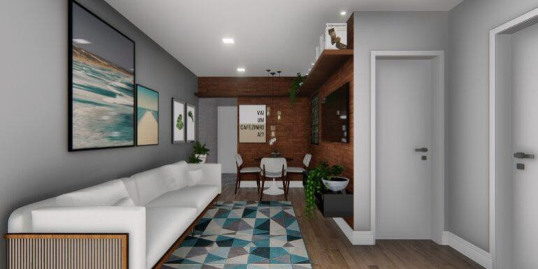 Imagem Imóvel com 2 Quartos à Venda, 50 m² Imagem Imóvel com 2 Quartos à Venda, 50 m²