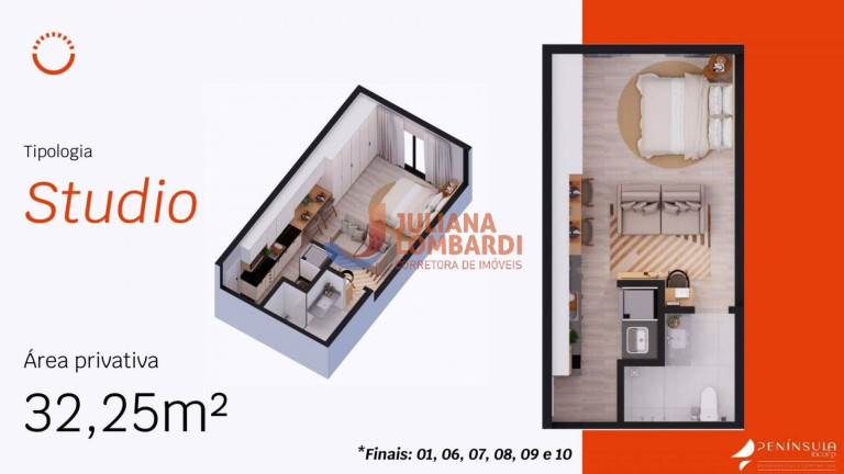 Imagem Apartamento com 1 Quarto à Venda, 32 m² em Centro - Cascavel Imagem Apartamento com 1 Quarto à Venda, 32 m² em Centro - Cascavel