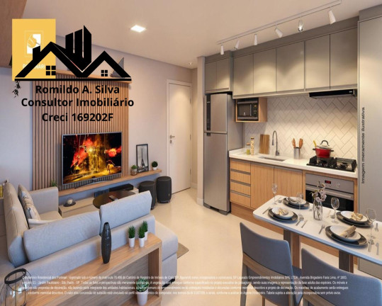 Imagem Apartamento com 2 Quartos à Venda, 44 m²em Recanto Vista Alegre - Cotia