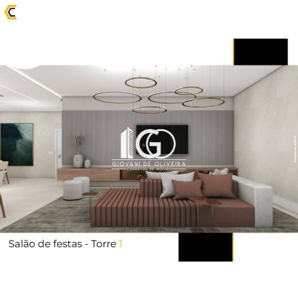 Imagem Apartamento com 2 Quartos à Venda, 80 m² em Comerciário - Criciúma Imagem Apartamento com 2 Quartos à Venda, 80 m² em Comerciário - Criciúma