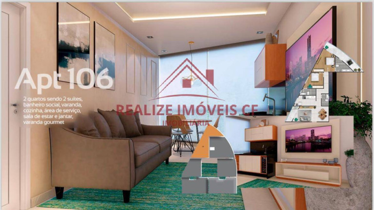 Imagem Apartamento com 2 Quartos à Venda, 60 m² em Nova Sao Pedro - São Pedro Da Aldeia