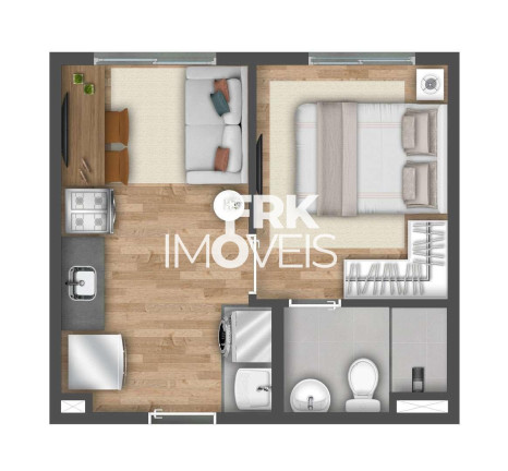 Imagem Imóvel com 2 Quartos à Venda, 37 m² em Santo Amaro - São Paulo Imagem Imóvel com 2 Quartos à Venda, 37 m² em Santo Amaro - São Paulo
