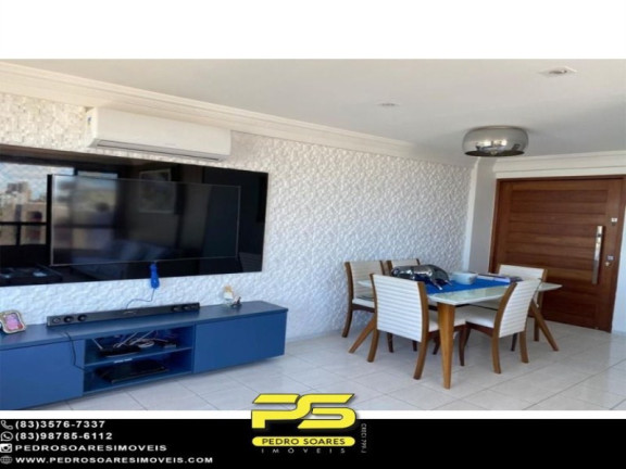 Imagem Apartamento com 3 Quartos à Venda, 114 m² em Cabo Branco - João Pessoa Imagem Apartamento com 3 Quartos à Venda, 114 m² em Cabo Branco - João Pessoa