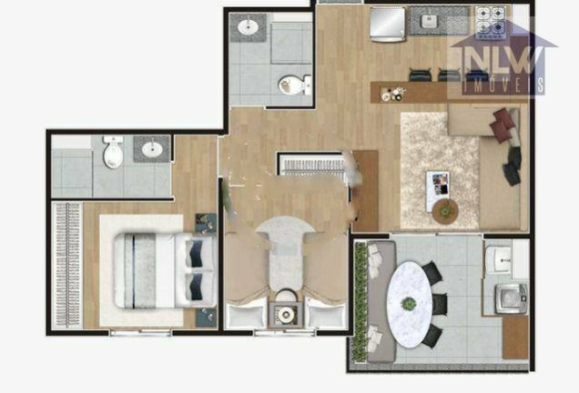 Imagem Apartamento com 2 Quartos à Venda, 55 m² em Campo Belo - São Paulo Imagem Apartamento com 2 Quartos à Venda, 55 m² em Campo Belo - São Paulo
