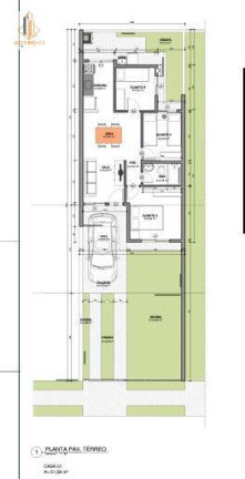Imagem Casa com 3 Quartos à Venda, 52 m² em Costeira - Araucária