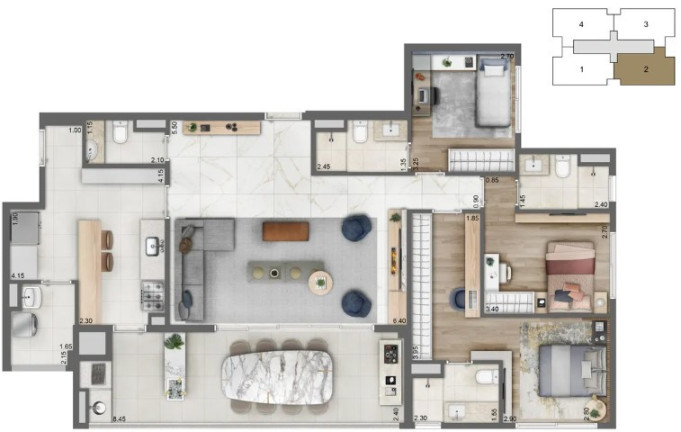 Imagem Imóvel com 4 Quartos à Venda, 136 m² em Santo Amaro - São Paulo Imagem Imóvel com 4 Quartos à Venda, 136 m² em Santo Amaro - São Paulo