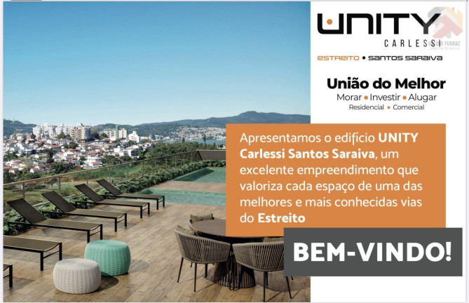 Imagem Apartamento com 1 Quarto à Venda, 38 m² em Estreito - Florianópolis Imagem Apartamento com 1 Quarto à Venda, 38 m² em Estreito - Florianópolis