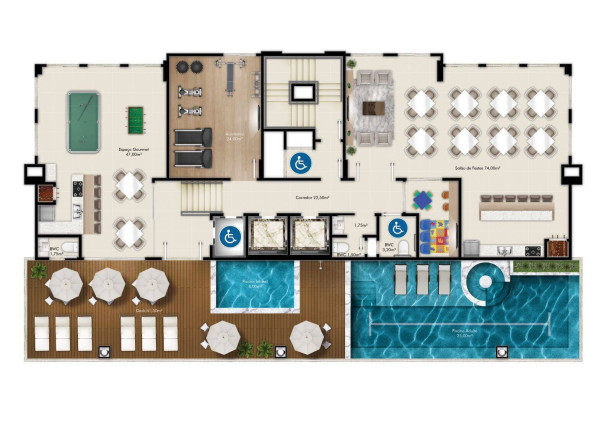 Imagem Apartamento com 2 Quartos à Venda, 62 m² em Morretes - Itapema