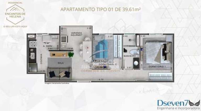 Imagem Apartamento com 2 Quartos à Venda, 50 m² em Itaquera - São Paulo
