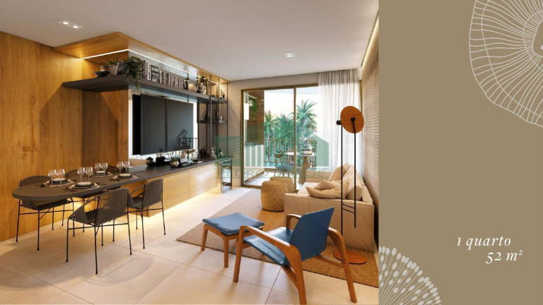 Imagem Apartamento com 1 Quarto à Venda, 32 m² em Praia Dos Carneiros - Tamandaré