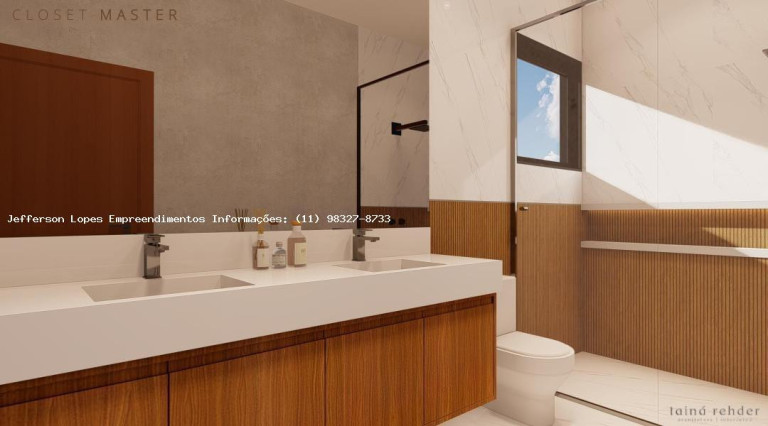 Imagem Casa com 3 Quartos à Venda, 220 m² em Condomínio Central Parque - Salto