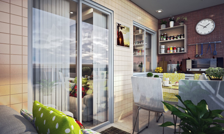 Imagem Apartamento com 2 Quartos à Venda, 57 m² em Canto Do Forte - Praia Grande