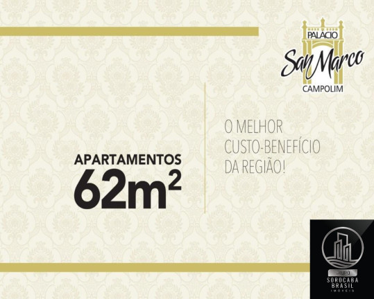 Imagem Apartamento com 2 Quartos à Venda, 61 m² em Parque Campolim - Sorocaba Imagem Apartamento com 2 Quartos à Venda, 61 m² em Parque Campolim - Sorocaba