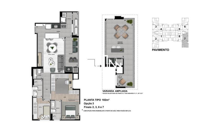Imagem Apartamento com 3 Quartos à Venda, 88 m² em Jardim Cuiaba - Cuiabá