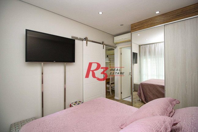 Imagem Apartamento com 1 Quarto à Venda, 57 m² em Gonzaga - Santos Imagem Apartamento com 1 Quarto à Venda, 57 m² em Gonzaga - Santos