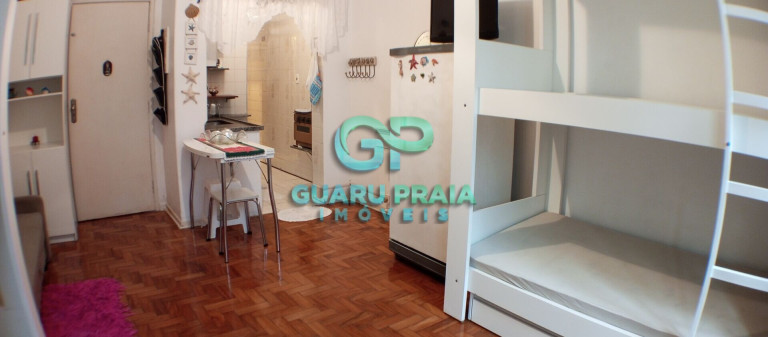Imagem Kitnet com 1 Quarto à Venda, 35 m² em Pitangueiras - Guarujá