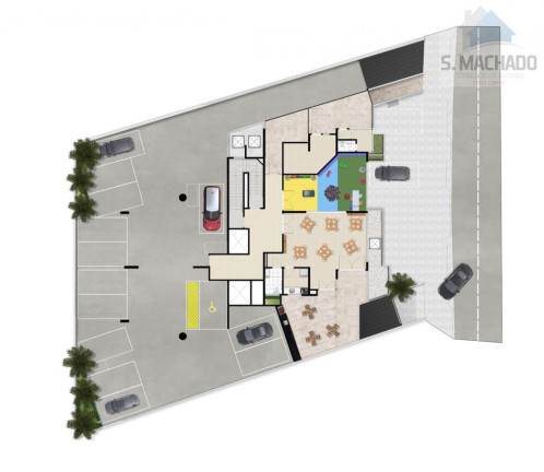 Imagem Apartamento com 2 Quartos à Venda, 65 m² em Vila Curuça - Santo André