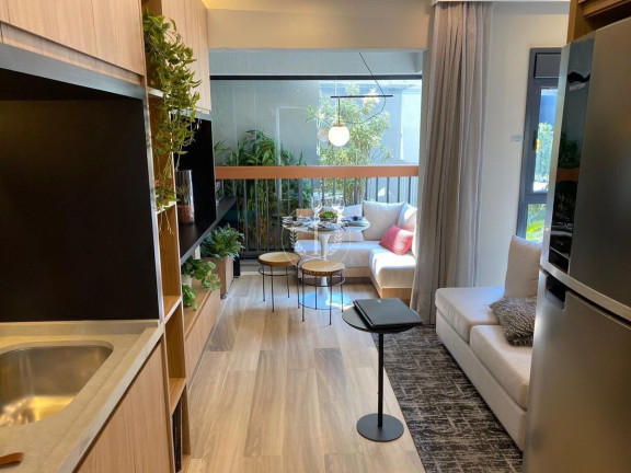 Imagem Apartamento com 1 Quarto à Venda, 28 m² em Brooklin Paulista - São Paulo Imagem Apartamento com 1 Quarto à Venda, 28 m² em Brooklin Paulista - São Paulo