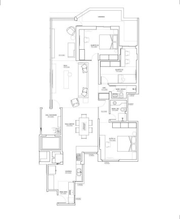 Imagem Apartamento com 3 Quartos à Venda, 135 m² em Copacabana - Rio De Janeiro