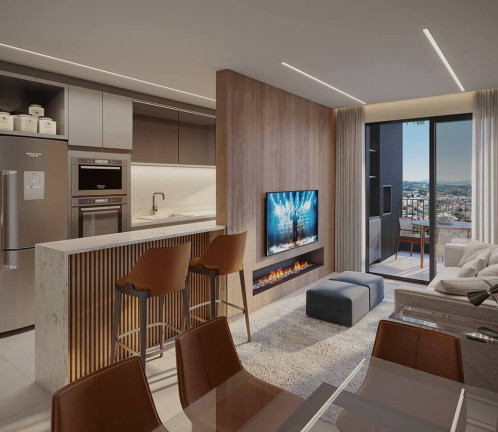 Imagem Apartamento com 2 Quartos à Venda, 68 m² em Cabral - Curitiba