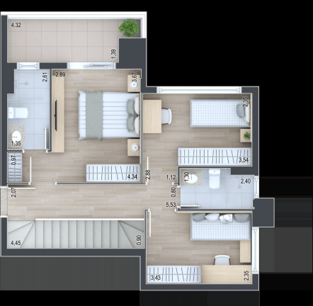 Imagem Apartamento com 3 Quartos à Venda, 79 m² em Portão - Curitiba