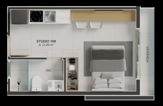 Imagem Imóvel com 1 Quarto à Venda, 16 m² em Aeroclube - João Pessoa Imagem Imóvel com 1 Quarto à Venda, 16 m² em Aeroclube - João Pessoa