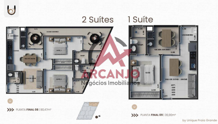 Imagem Apartamento com 1 Quarto à Venda, 36 m² em Praia Grande - Ubatuba