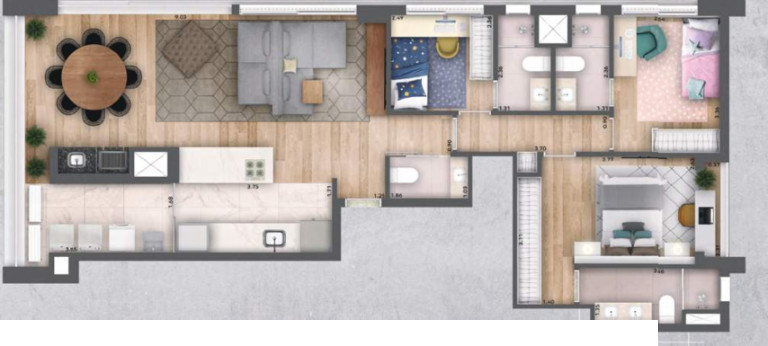 Imagem Apartamento com 3 Quartos à Venda, 108 m² em Perdizes - São Paulo