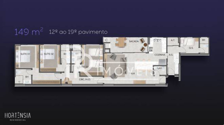 Imagem Apartamento com 3 Quartos à Venda, 126 m² em Bandeirantes - Lucas Do Rio Verde Imagem Apartamento com 3 Quartos à Venda, 126 m² em Bandeirantes - Lucas Do Rio Verde
