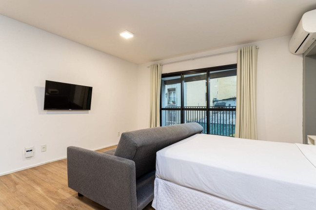 Imagem Apartamento com 1 Quarto para Alugar, 44 m² em República - São Paulo Imagem Apartamento com 1 Quarto para Alugar, 44 m² em República - São Paulo