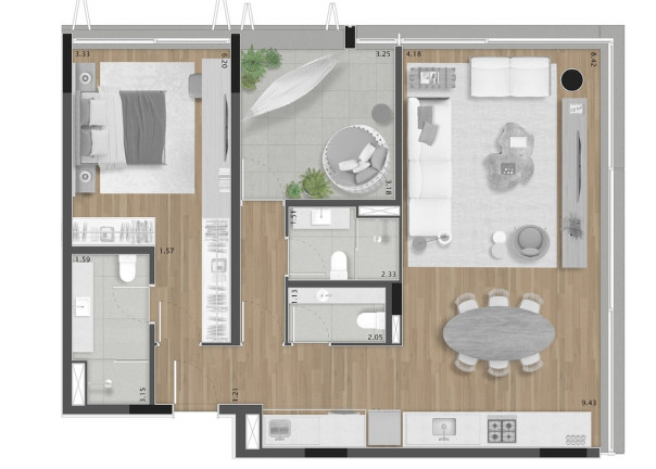 Imagem Apartamento com 2 Quartos à Venda, 99 m² em Pinheiros - São Paulo Imagem Apartamento com 2 Quartos à Venda, 99 m² em Pinheiros - São Paulo