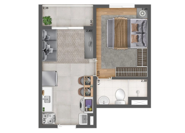 Imagem Apartamento com 1 Quarto à Venda, 26 m² em Penha - São Paulo Imagem Apartamento com 1 Quarto à Venda, 26 m² em Penha - São Paulo