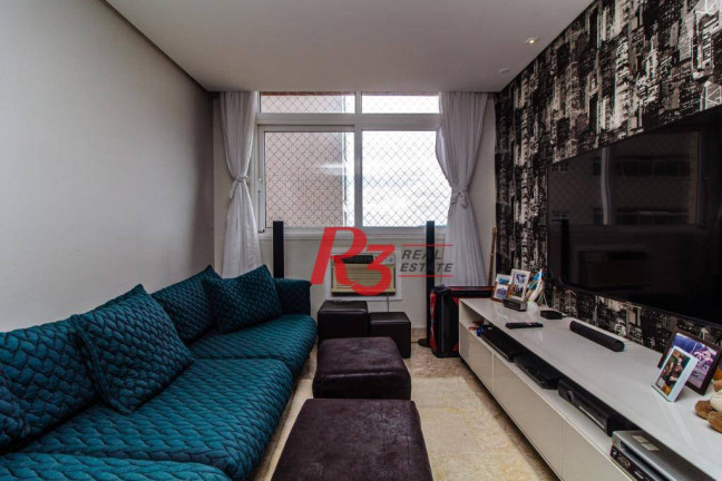 Imagem Apartamento com 3 Quartos à Venda, 190 m² em José Menino - Santos