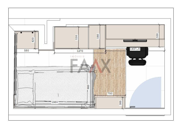 Imagem Apartamento com 2 Quartos à Venda, 122 m² em Centro - Guarapuava