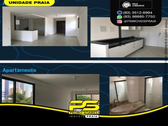 Imagem Apartamento com 3 Quartos à Venda, 89 m² em Tambaú - João Pessoa Imagem Apartamento com 3 Quartos à Venda, 89 m² em Tambaú - João Pessoa