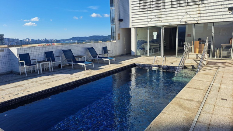 Imagem Apartamento com 1 Quarto para Alugar, 25 m² em Gonzaga - Santos