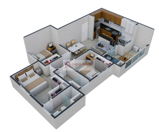 Imagem Apartamento com 3 Quartos à Venda, 67 m² em Jardim Imperador - Suzano Imagem Apartamento com 3 Quartos à Venda, 67 m² em Jardim Imperador - Suzano