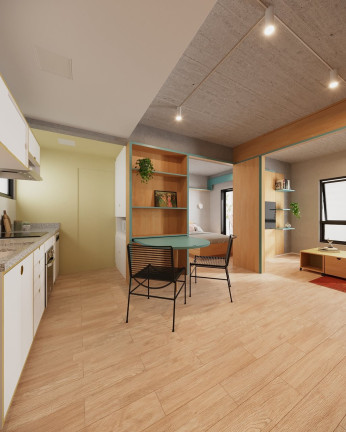 Imagem Imóvel com 1 Quarto à Venda, 18 m² em São Francisco - Curitiba