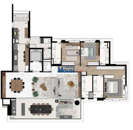 Imagem Apartamento com 3 Quartos à Venda, 233 m² em Ibirapuera - São Paulo Imagem Apartamento com 3 Quartos à Venda, 233 m² em Ibirapuera - São Paulo