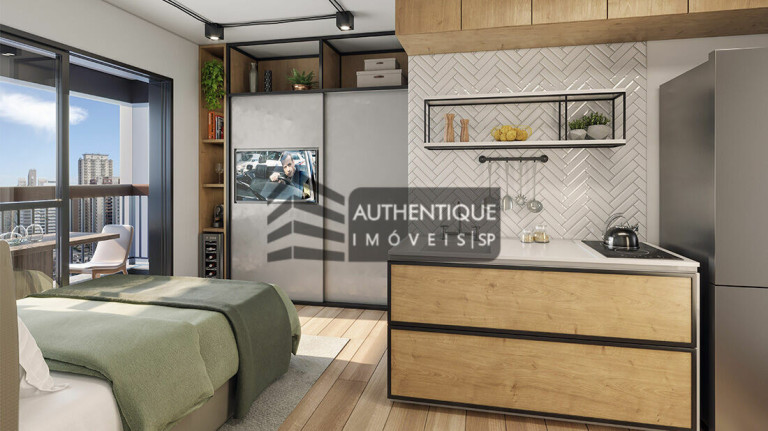 Imagem Imóvel com 1 Quarto à Venda, 24 m² em Brooklin - São Paulo Imagem Imóvel com 1 Quarto à Venda, 24 m² em Brooklin - São Paulo