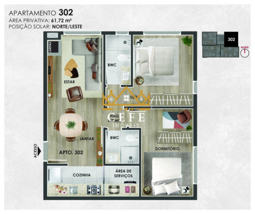 Imagem Imóvel com 1 Quarto à Venda, 69 m² em Planalto - Gramado Imagem Imóvel com 1 Quarto à Venda, 69 m² em Planalto - Gramado