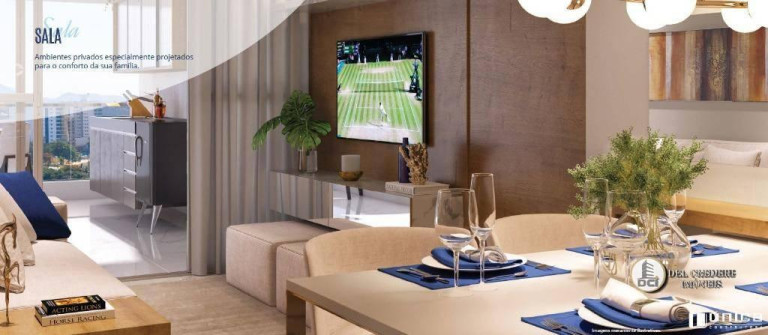 Apartamento com 2 Quartos à Venda, 88 m² em Praia Do Morro - Guarapari