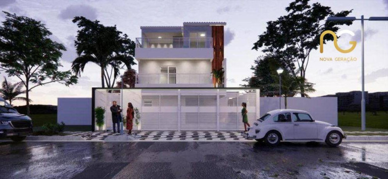 Imagem Casa com 3 Quartos à Venda, 101 m² em Mirim - Praia Grande Imagem Casa com 3 Quartos à Venda, 101 m² em Mirim - Praia Grande