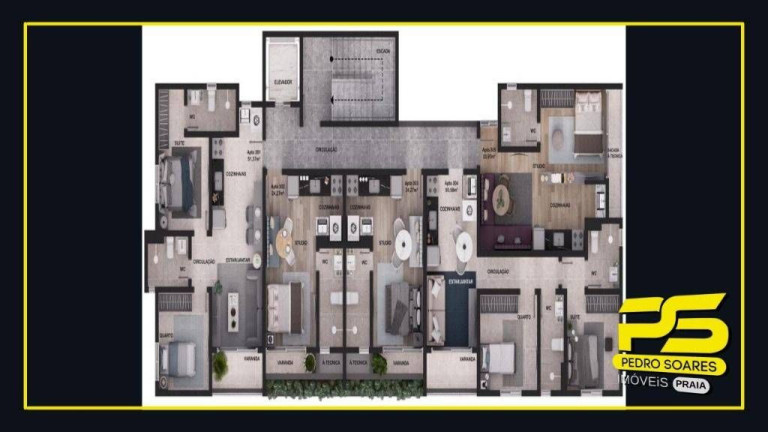 Imagem Apartamento com 1 Quarto à Venda, 24 m² em Intermares - Cabedelo Imagem Apartamento com 1 Quarto à Venda, 24 m² em Intermares - Cabedelo