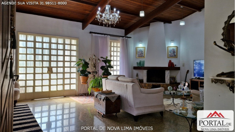 Casa com 3 Quartos à Venda, 300 m² em Pau Pombo - Nova Lima