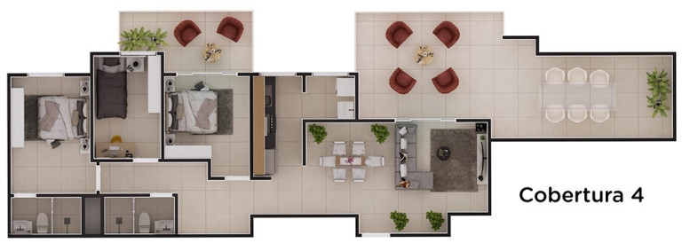Imagem Apartamento com 2 Quartos à Venda, 67 m² em Centro - Itanhaém Imagem Apartamento com 2 Quartos à Venda, 67 m² em Centro - Itanhaém