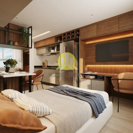 Imagem Studio com 1 Quarto à Venda, 20 m² em Centro - Curitiba Imagem Studio com 1 Quarto à Venda, 20 m² em Centro - Curitiba