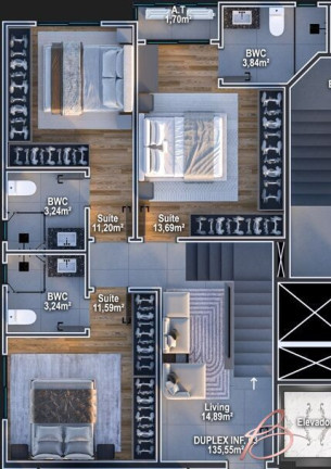 Imagem Apartamento com 3 Quartos à Venda, 89 m² em Centro - Itajaí Imagem Apartamento com 3 Quartos à Venda, 89 m² em Centro - Itajaí